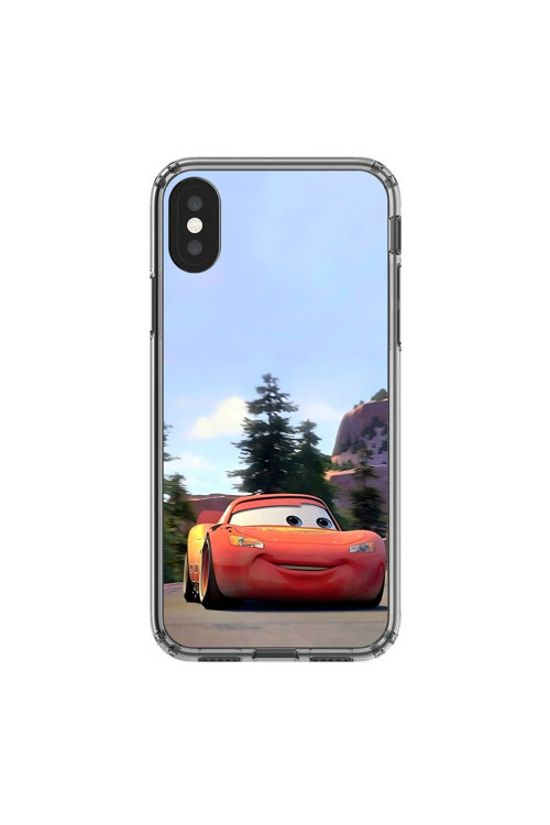 İphone X Uyumlu Şeffaf Kılıf Couple Mcqueen 1 Tasarımlı