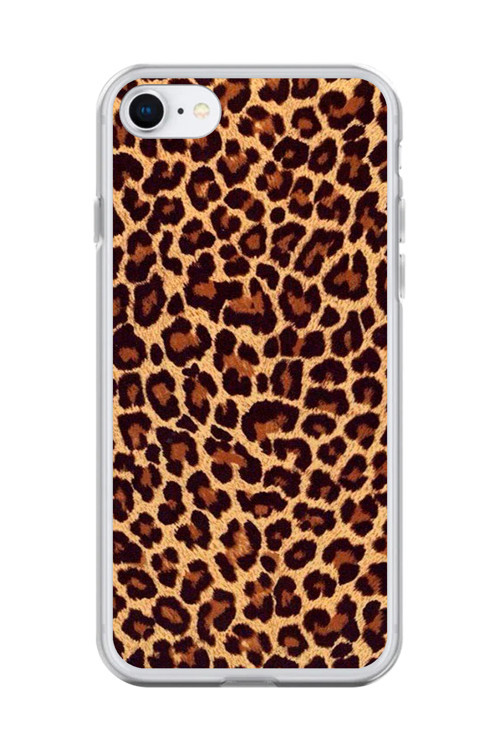 İphone 6 Plus Uyumlu Şeffaf Kılıf Leopar Tasarımlı 1