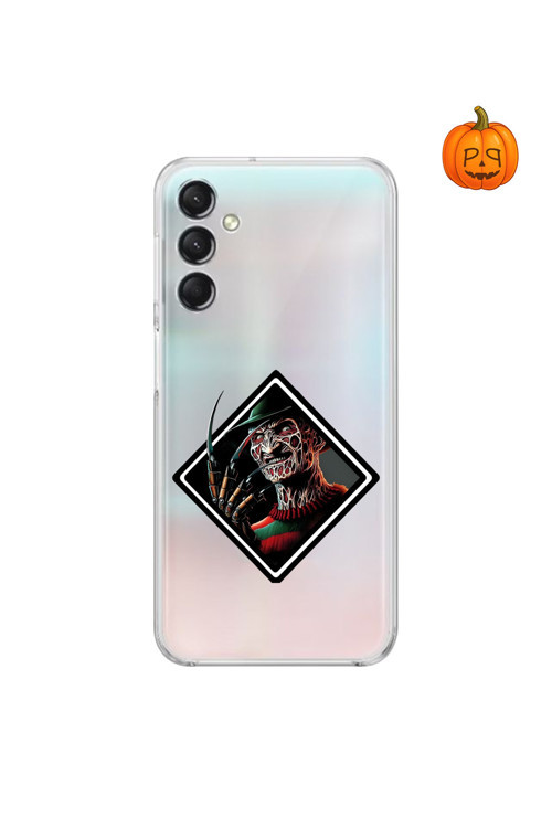 Ppkin Dali Design Samsung Galaxy A24 Uyumlu Şeffaf Kılıf Horror 2 Tasarımlı
