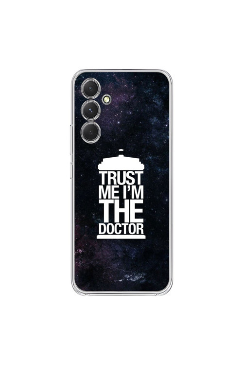 Samsung Galaxy A54 Uyumlu Şeffaf Kılıf Doctor Who Tasarımlı