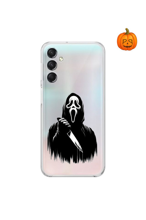 Ppkin Dali Design Samsung Galaxy A24 Uyumlu Şeffaf Kılıf Horror 3 Tasarımlı
