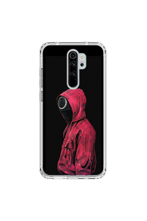 Xiaomi Redmi Note 8 Pro Uyumlu Şeffaf Kılıf Squid Game Tasarımlı