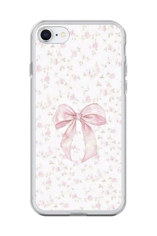 İphone 8 Uyumlu Şeffaf Kılıf Kurdele 2 Tasarımlı