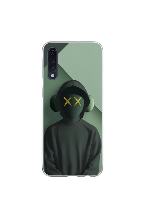 Samsung Galaxy A70 Uyumlu Şeffaf Kılıf No Face 1 Tasarımlı