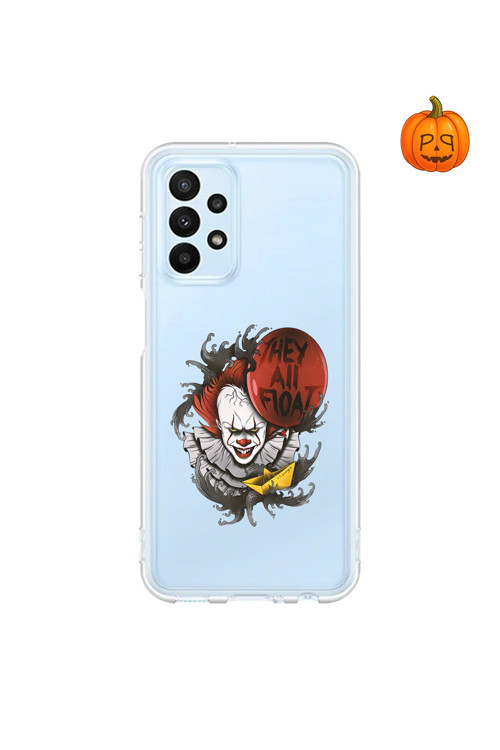 Ppkin Dali Design Samsung Galaxy A23 Uyumlu Şeffaf Kılıf Horror 1 Tasarımlı