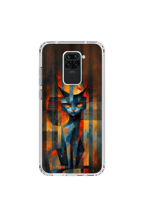 Xiaomi Redmi Note 9 Uyumlu Şeffaf Kılıf Aesthetic 2 Tasarımlı