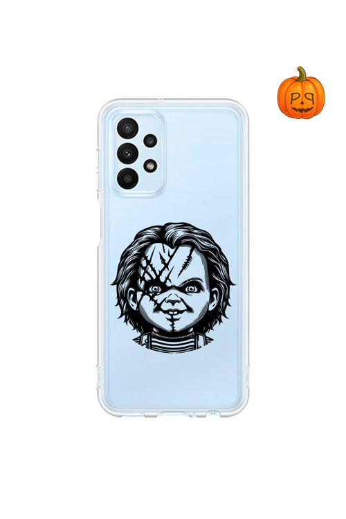 Ppkin Dali Design Samsung Galaxy A23 Uyumlu Şeffaf Kılıf Horror 4 Tasarımlı