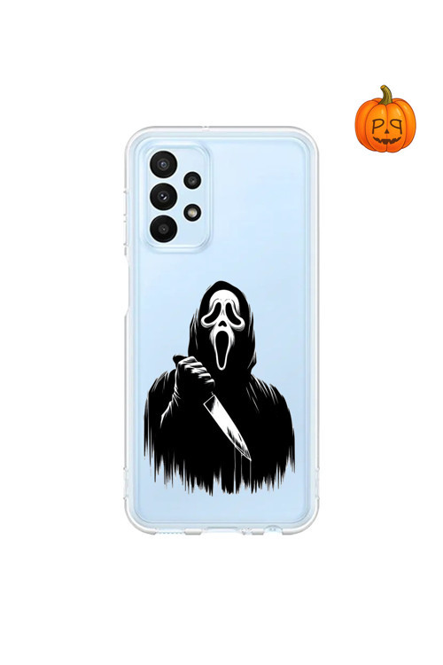 Ppkin Dali Design Samsung Galaxy A23 Uyumlu Şeffaf Kılıf Horror 3 Tasarımlı