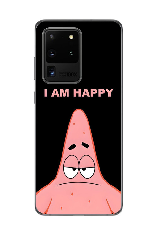 Samsung Galaxy S20 Ultra Uyumlu Şeffaf Kılıf Sponge Bob Tasarımlı 2