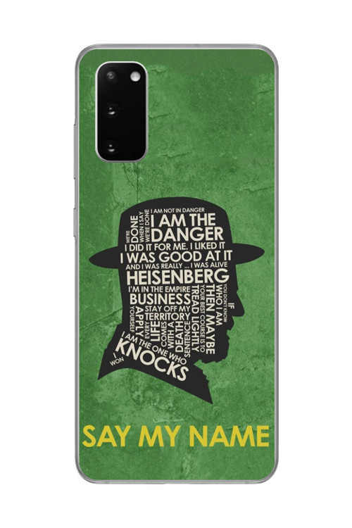 Galaxy S20+ Uyumlu Şeffaf Kılıf Breaking Bad Tasarımlı