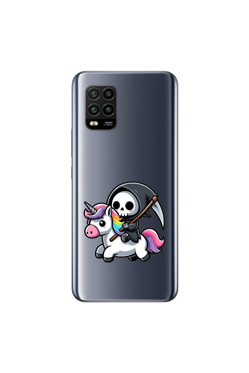 Xiaomi Mi 10 Lite Uyumlu Şeffaf Kılıf New Minies 1 Tasarımlı