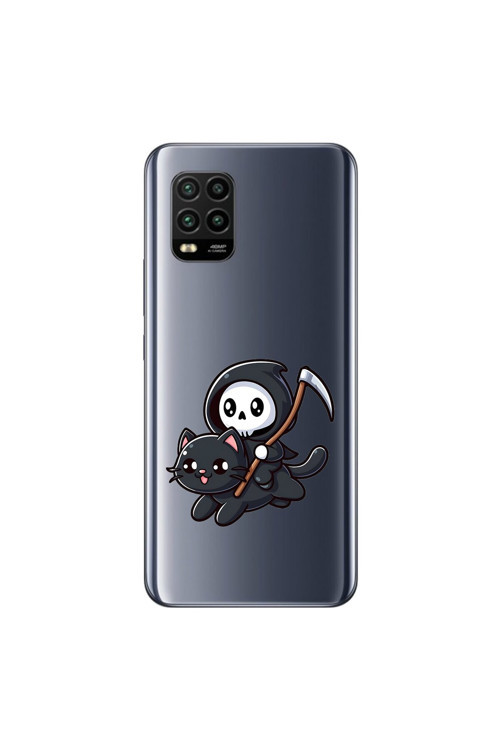 Xiaomi Mi 10 Lite Uyumlu Şeffaf Kılıf New Minies 2 Tasarımlı
