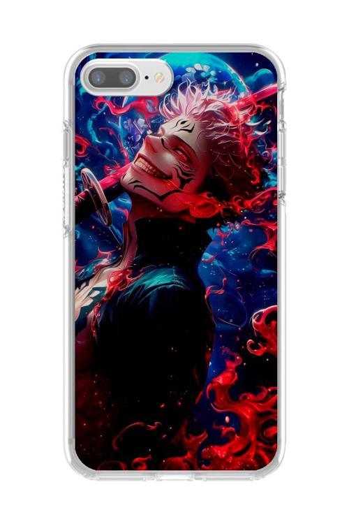 İphone 8 Plus Uyumlu Şeffaf Kılıf One Piece Tasarımlı 2