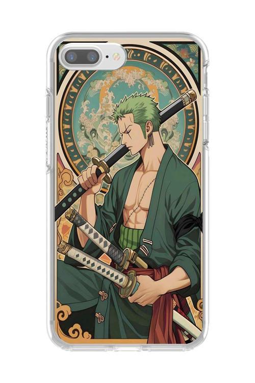 İphone 8 Plus Uyumlu Şeffaf Kılıf One Piece Tasarımlı 3