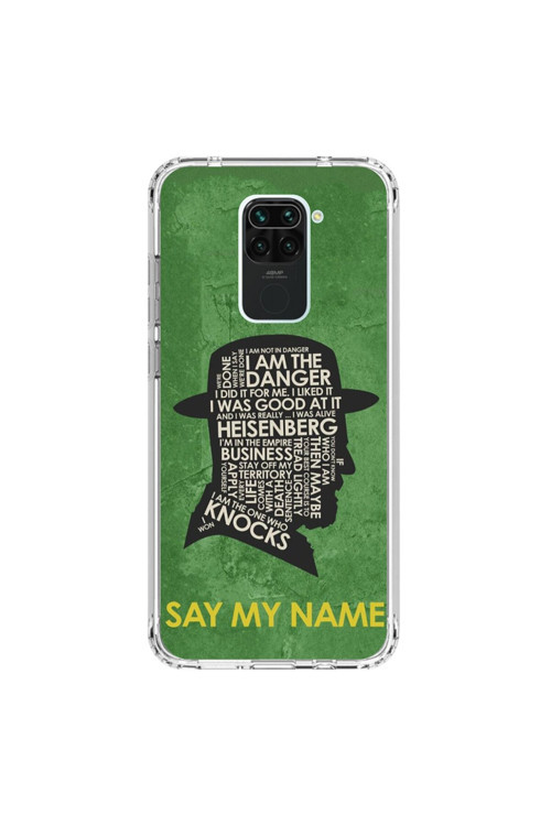Xiaomi Redmi Note 9 Uyumlu Şeffaf Kılıf Breaking Bad Tasarımlı
