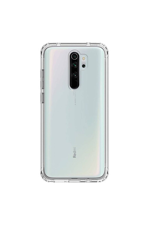Xiaomi Redmi Note 8 Pro Uyumlu Şeffaf Kılıf Couple Penguen 2 Tasarımlı