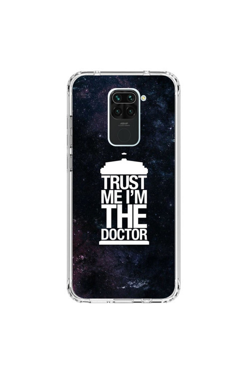 Xiaomi Redmi Note 9 Uyumlu Şeffaf Kılıf Doctor Who Tasarımlı