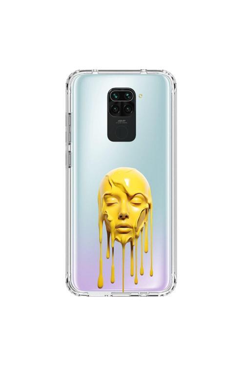 Xiaomi Redmi Note 9 Uyumlu Şeffaf Kılıf Estetik Yüz 6 Tasarımlı