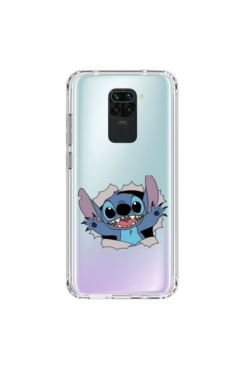 Xiaomi Redmi Note 9 Uyumlu Şeffaf Kılıf Couple Stitch 1 Tasarımlı