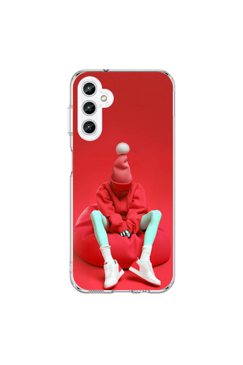 Samsung Galaxy A25 Uyumlu Şeffaf Kılıf No Face 7 Tasarımlı