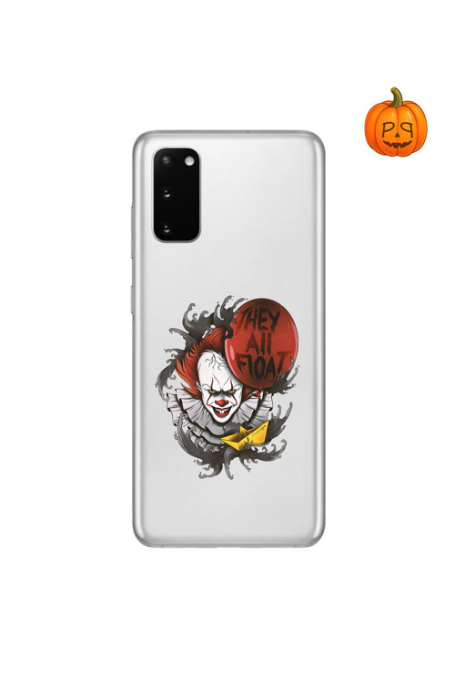 Ppkin Dali Design Samsung Galaxy S20Plus Uyumlu Şeffaf Kılıf Horror 1 Tasarımlı