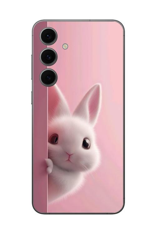 Samsung Galaxy S24 Fe Uyumlu Şeffaf Kılıf 5 Peluş  Tasarımlı