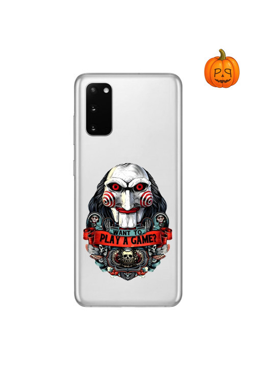 Ppkin Dali Design Samsung Galaxy S20Plus Uyumlu Şeffaf Kılıf Horror 7 Tasarımlı