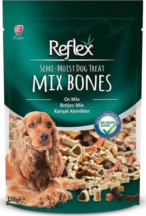 Semi-Moist Bone Mix Karışık Kemik Yarı Islak Köpek Ödülü 150 Gr