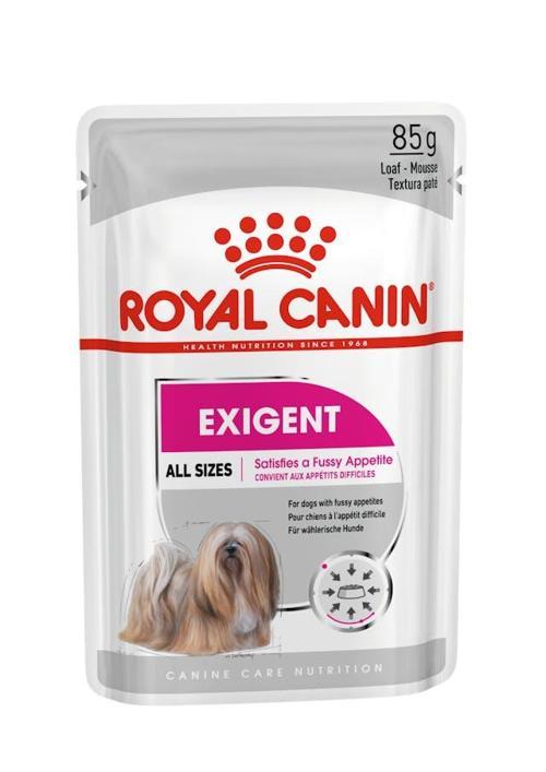 Exigent Seçici Köpekler için Yaş Köpek Maması 85g