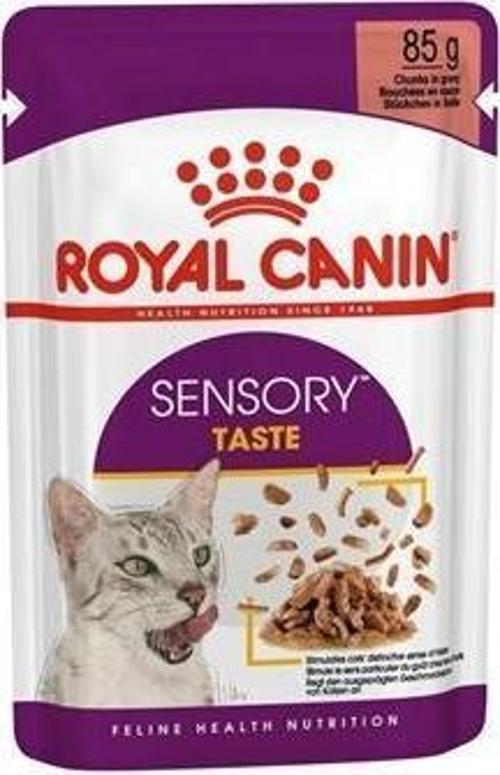 Sensory Tat Duyusu için Sos İçerisinde Yaş Kedi Maması 85g