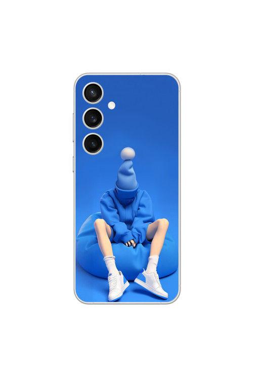 Samsung Galaxy S23Plus Uyumlu Şeffaf Kılıf No Face 5 Tasarımlı
