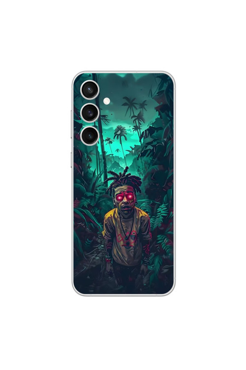 Samsung Galaxy S23 Fe Uyumlu Şeffaf Kılıf Aesthetic 7 Tasarımlı