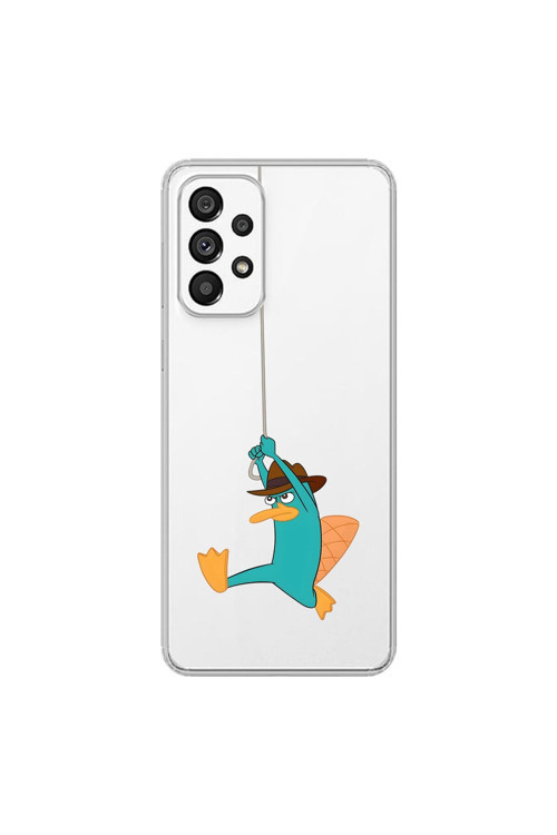 Samsung Galaxy A73 Uyumlu Şeffaf Kılıf Cartoon 11 Tasarımlı