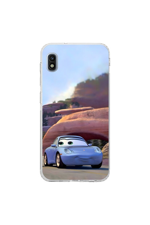 Samsung Galaxy A10 Uyumlu Şeffaf Kılıf Couple Sally 2 Tasarımlı