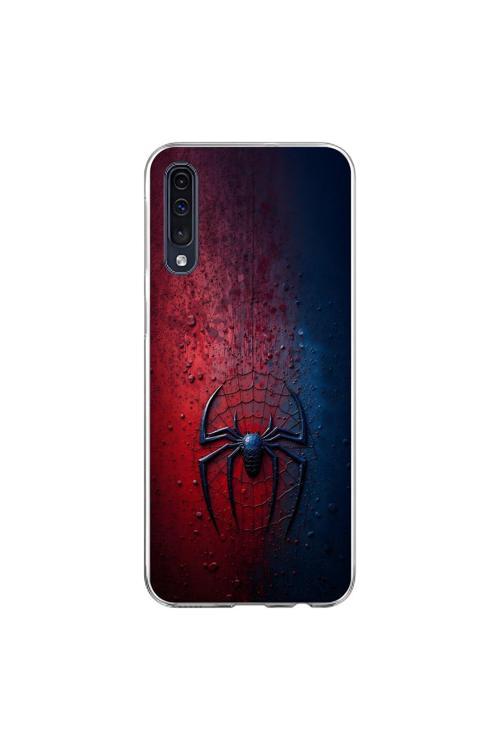 Samsung Galaxy A70 Uyumlu Şeffaf Kılıf Spider-Man 3 Tasarımlı