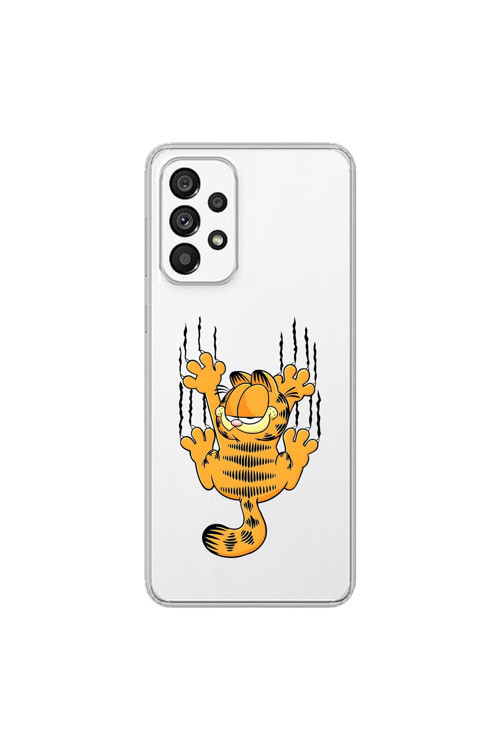 Samsung Galaxy A73 Uyumlu Şeffaf Kılıf Cartoon 4 Tasarımlı