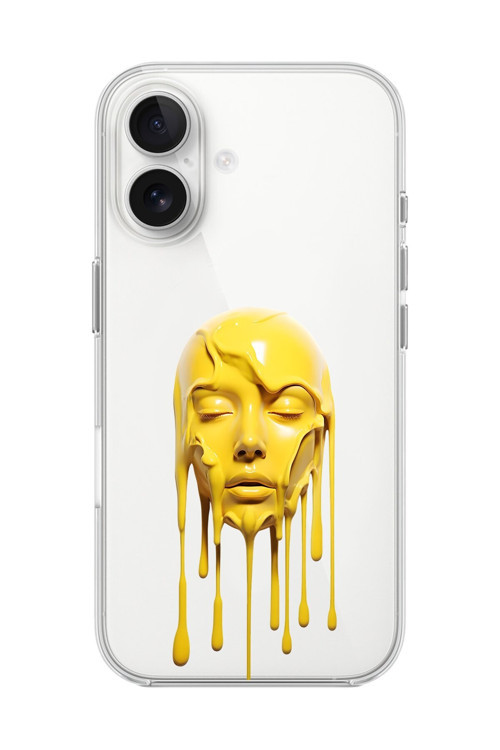 İphone 16 Plus Uyumlu Şeffaf Kılıf Estetik Yüz 6 Tasarımlı