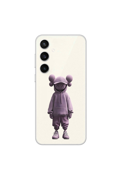 Samsung Galaxy S23Plus Uyumlu Şeffaf Kılıf No Face 4 Tasarımlı