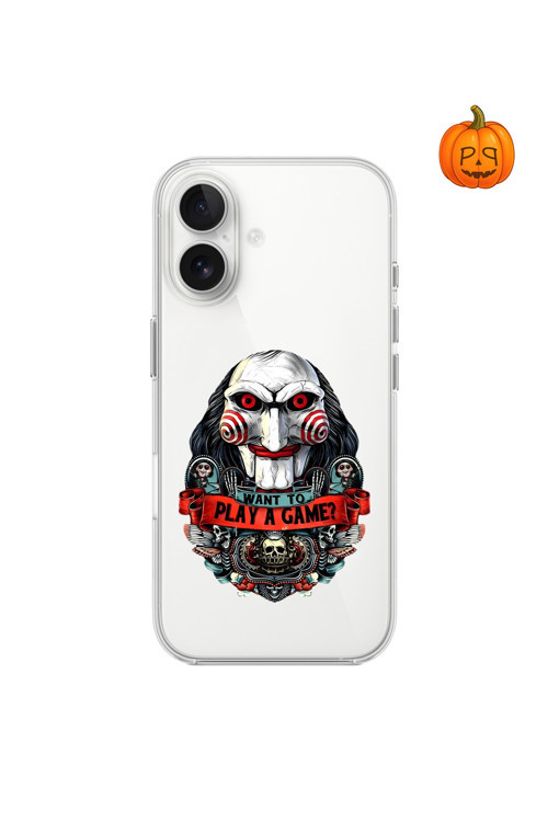 Ppkin Dali Design İphone 16 Uyumlu Şeffaf Kılıf Horror 7 Tasarımlı