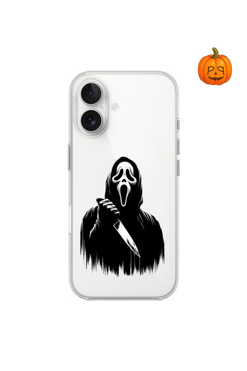 Ppkin Dali Design İphone 16 Uyumlu Şeffaf Kılıf Horror 3 Tasarımlı