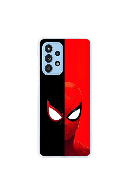 Samsung Galaxy A52 Uyumlu Şeffaf Kılıf Spider-Man 2 Tasarımlı