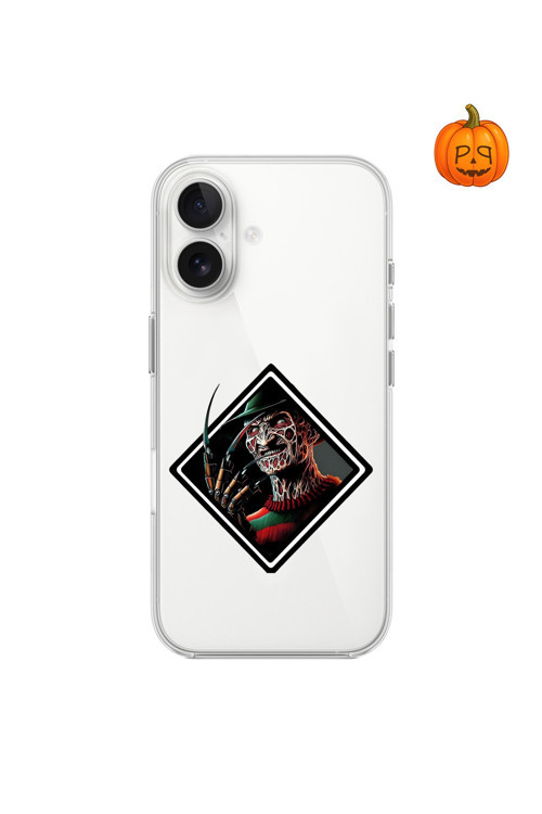 Ppkin Dali Design İphone 16 Uyumlu Şeffaf Kılıf Horror 2 Tasarımlı