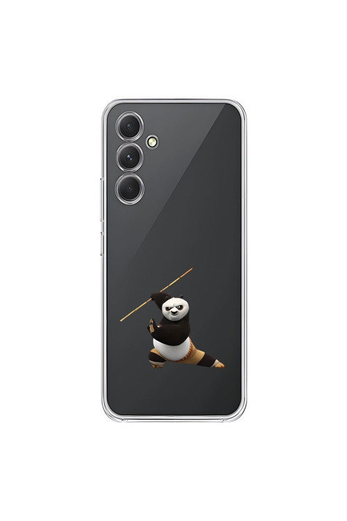 Samsung Galaxy A54 Uyumlu Şeffaf Kılıf Cartoon 7 Tasarımlı