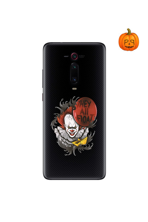 Ppkin Dali Design Xiaomi Mi 9T Uyumlu Şeffaf Kılıf Horror 1 Tasarımlı