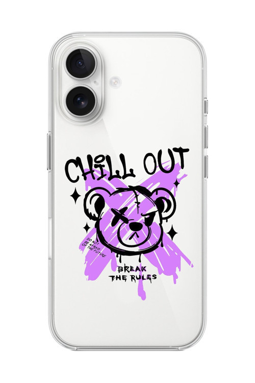 İphone 16 Plus Uyumlu Şeffaf Kılıf Graffiti 7 Tasarımlı