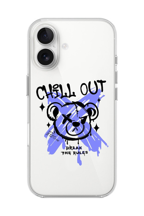 İphone 16 Plus Uyumlu Şeffaf Kılıf Graffiti 8 Tasarımlı