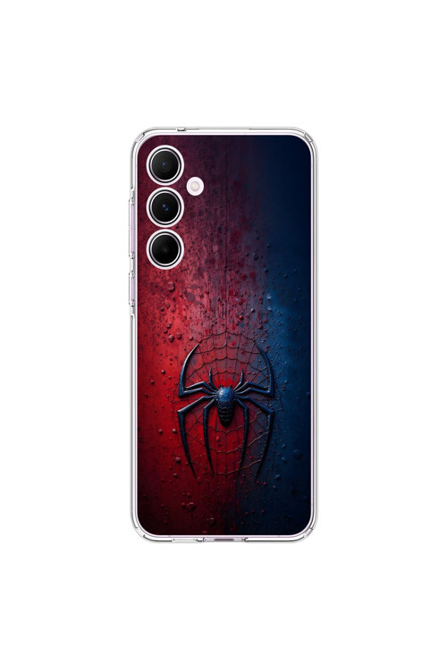 Samsung Galaxy A55 Uyumlu Şeffaf Kılıf Spider-Man 3 Tasarımlı
