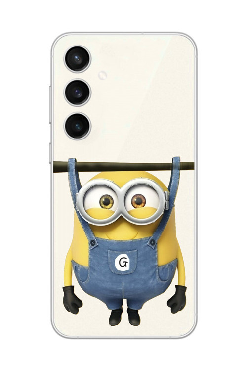 Samsung Galaxy S23 Uyumlu Şeffaf Kılıf Minions Tasarımlı