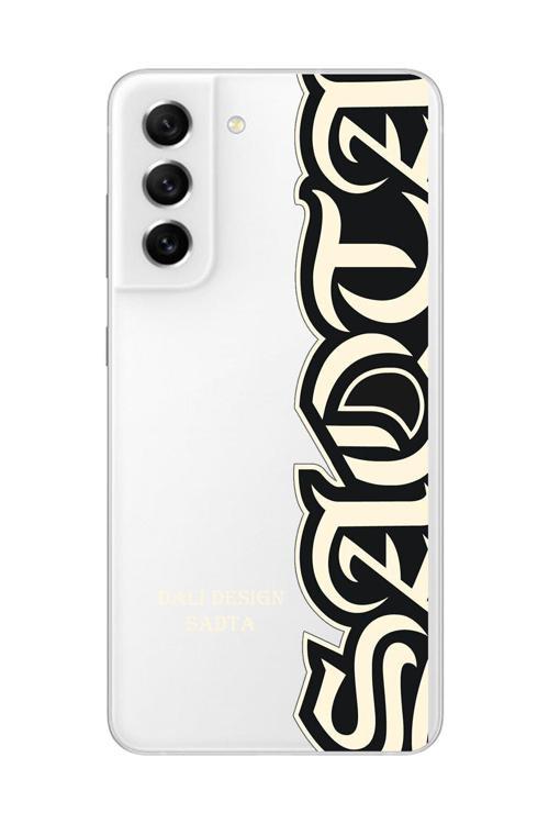 Samsung Galaxy S21 Fe Uyumlu Şeffaf Kılıf Sadta 'Dali Design' Tasarımlı