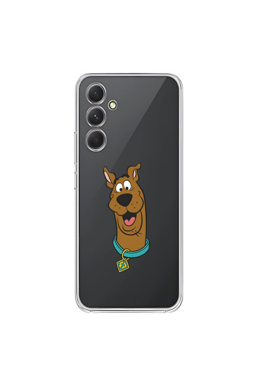 Samsung Galaxy A54 Uyumlu Şeffaf Kılıf Cartoon 14 Tasarımlı